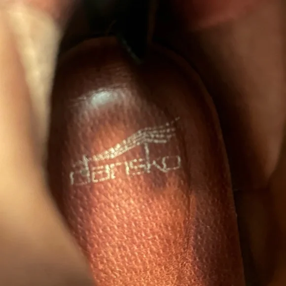 Dansko Textured Black Ankle Booties - Picture 6 of 6